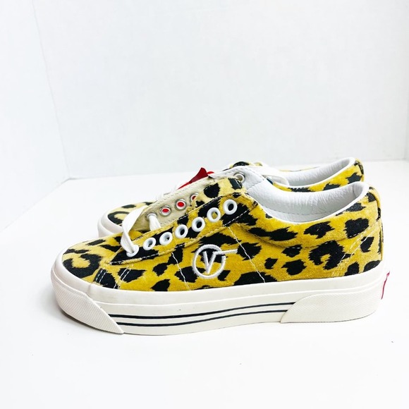 Vans Women's Sid DX Shoes Anaheim Factory Og Leopard 5.0W/3.5M NWT - Picture 12 of 16